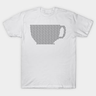 I love tea Phonetically | Linguistics T-Shirt